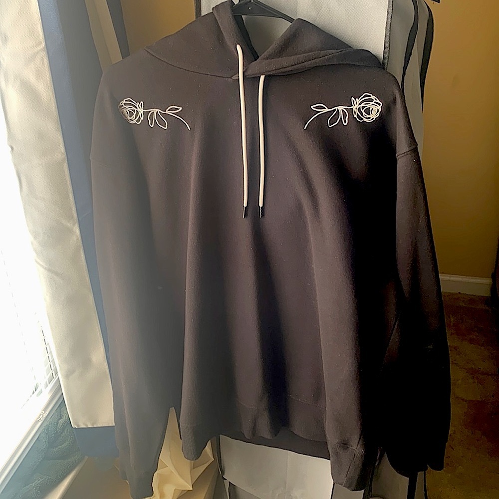 Forever 21 Rose Hoodie